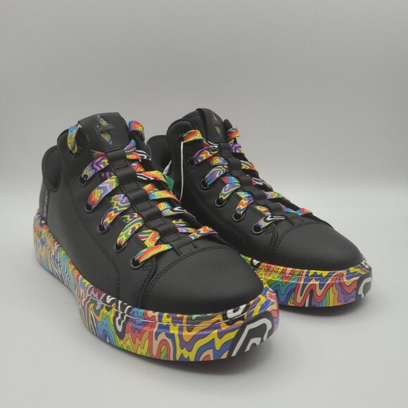 Skechers Snoop Dogg One x Jen Stark Men's Size 8 Black Slip-Ins Sneakers 251121 - Picture 1 of 8